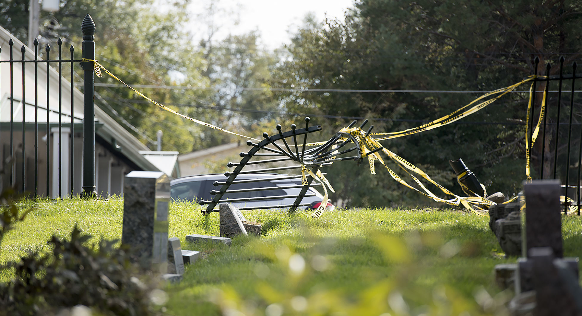 Wyuka Cemetery fence